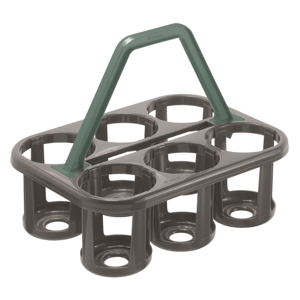 Raft de vin din plastic gri - rotho