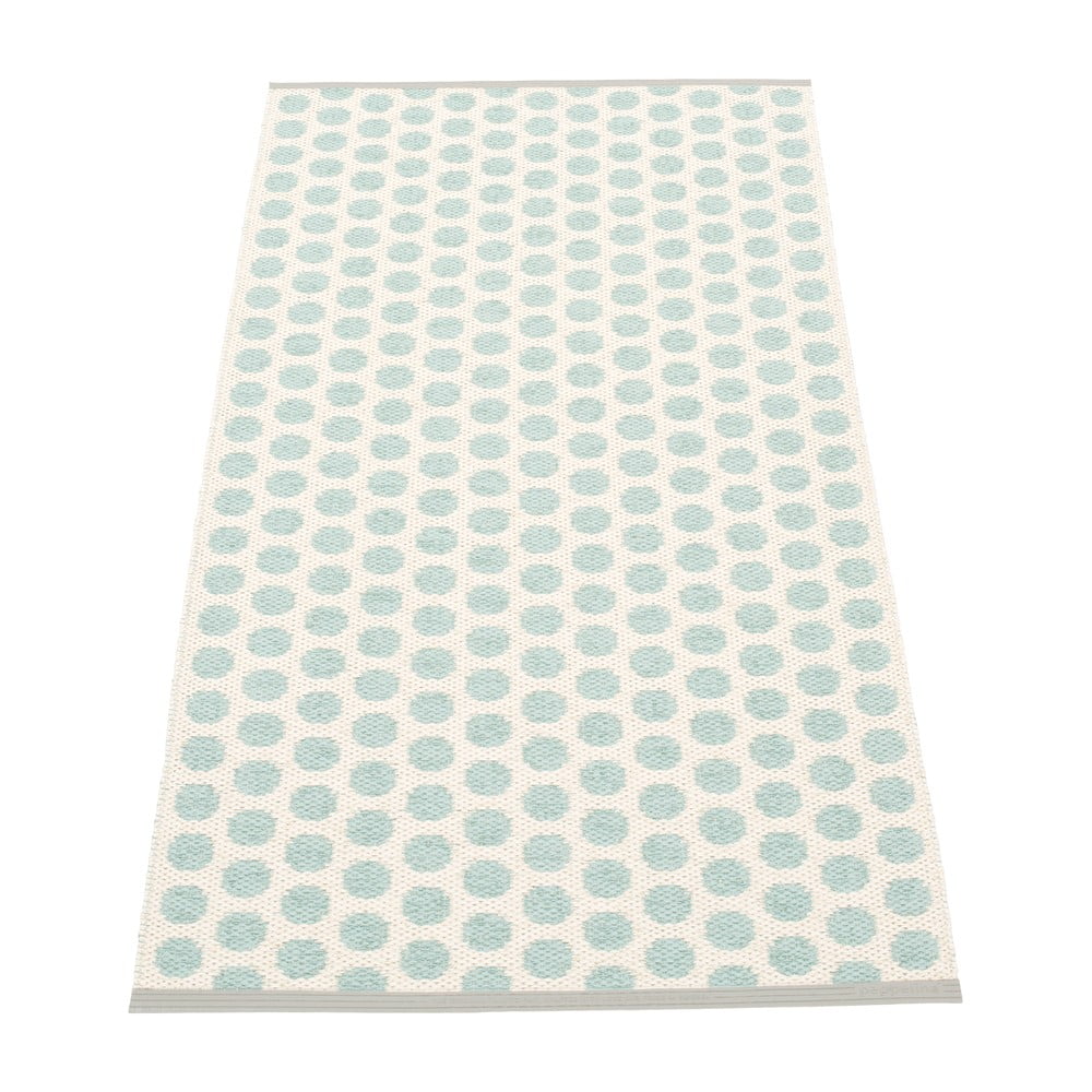 Covor tip traversă pentru interior și exterior verde mentă 70x150 cm Noa Pale Turquoise – Pappelina