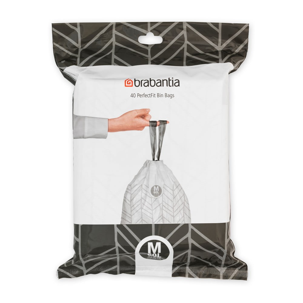 Saci de gunoi 40 buc. 60 l PerfectFit M – Brabantia