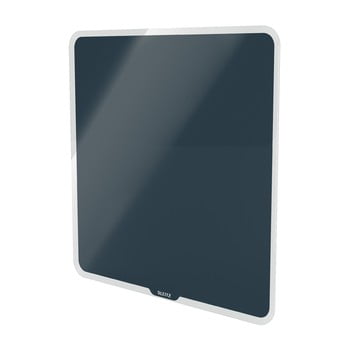 Tablă magnetică din sticlă pentru perete leitz cosy, 45 x 45 cm, gri