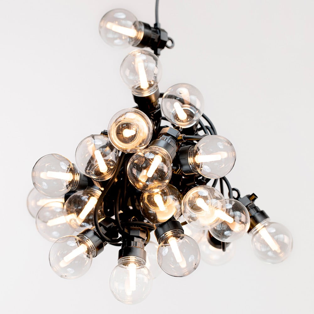 Poza Ghirlanda luminoasa cu LED DecoKing Basic Bulb, lungime 8 m, 10 beculete