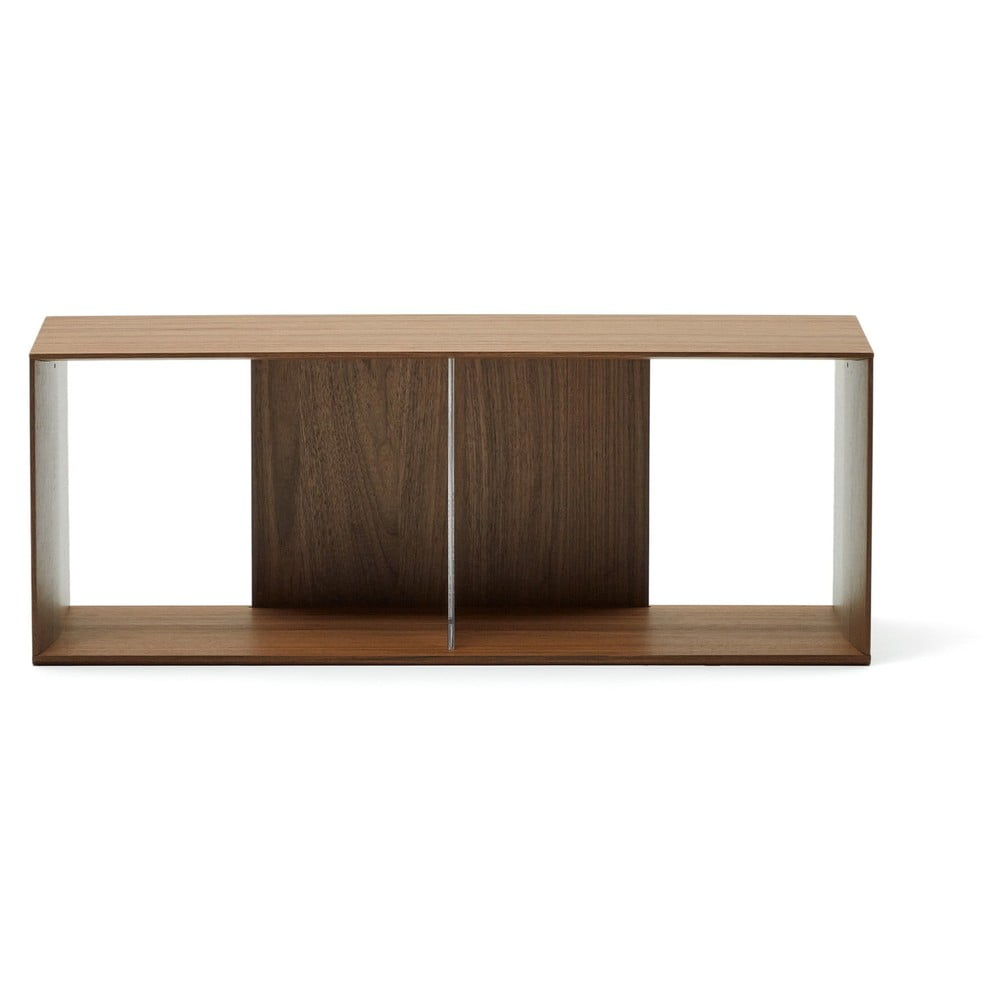 Sistem modular de rafturi în culoare naturală cu aspect de lemn de nuc 101x38 cm Litto – Kave Home