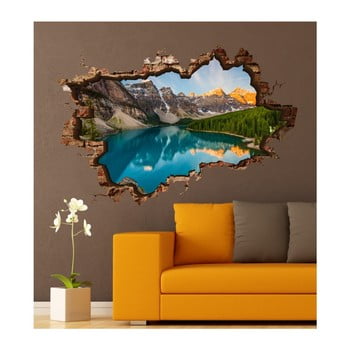 Autocolant de perete 3d art els, 135 x 90 cm