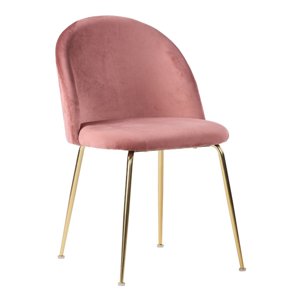 Set 2 scaune dining House Nordic Geneve, roz bonami.ro imagine 2022