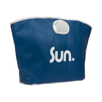 Geantă de plajă sunnylife everything bag, albastru