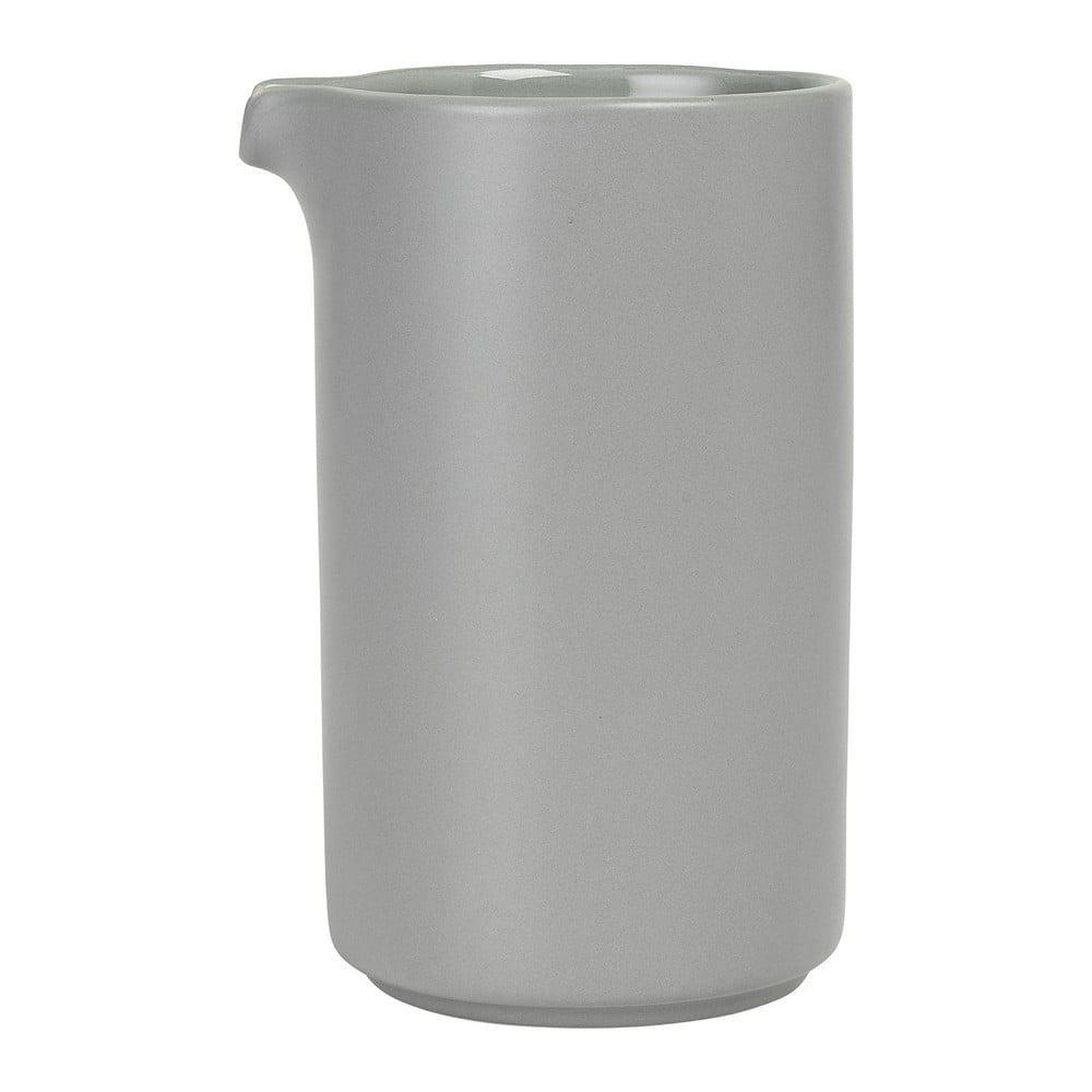 Carafă pentru apă din ceramică Blomus Pilar, 500 ml, gri Blomus imagine 2022