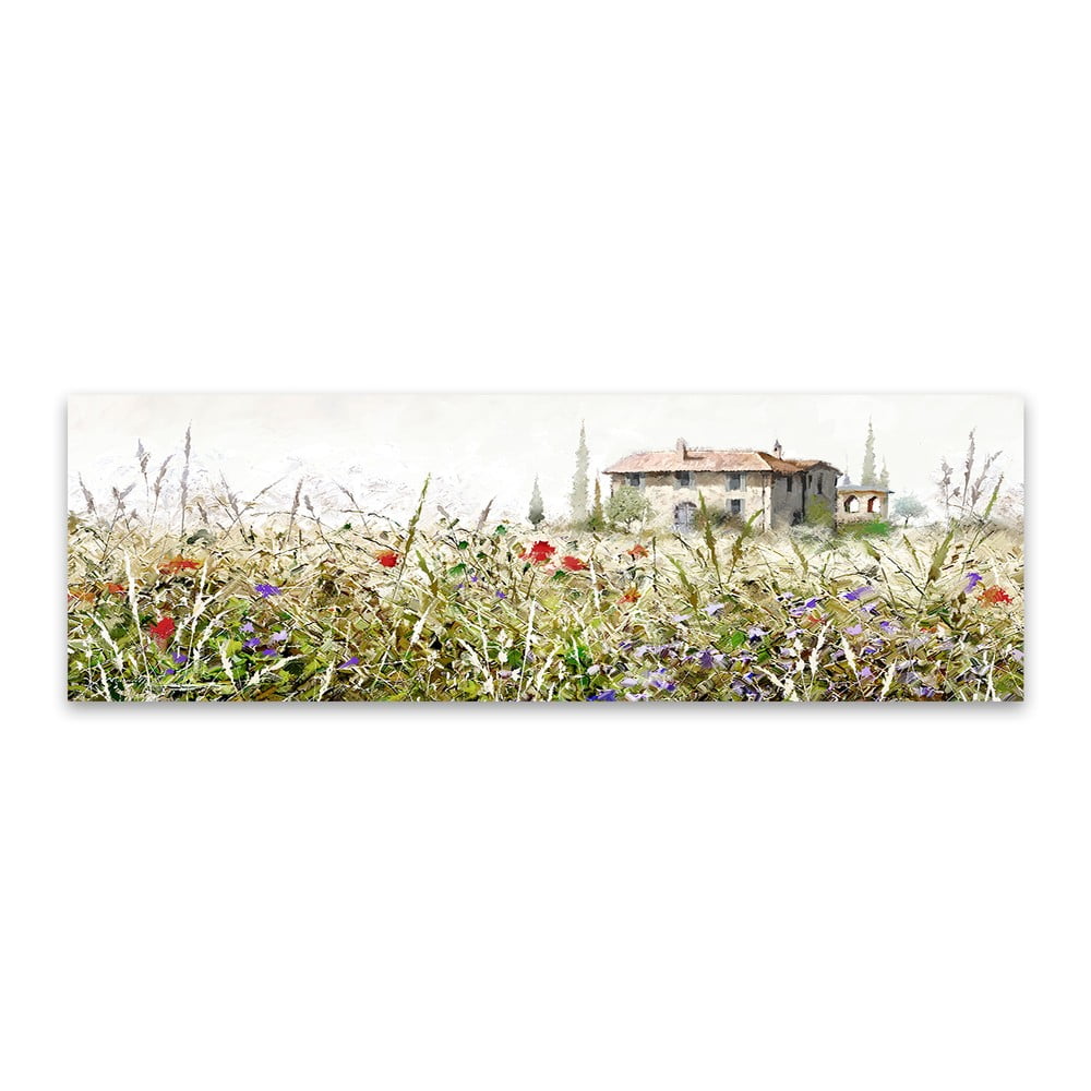 Tablou imprimat pe pânză Styler Grasses, 140 x 45 cm bonami.ro imagine 2022