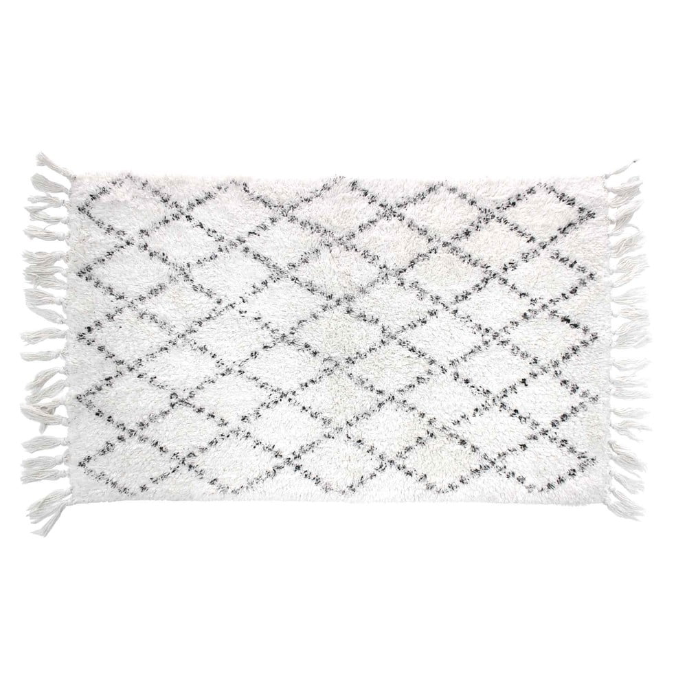 Covoraș de baie alb 50x80 cm Latika – douceur d\'intérieur