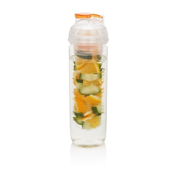 Sticlă cu filtru XD Design Trita 500 ml, portocaliu