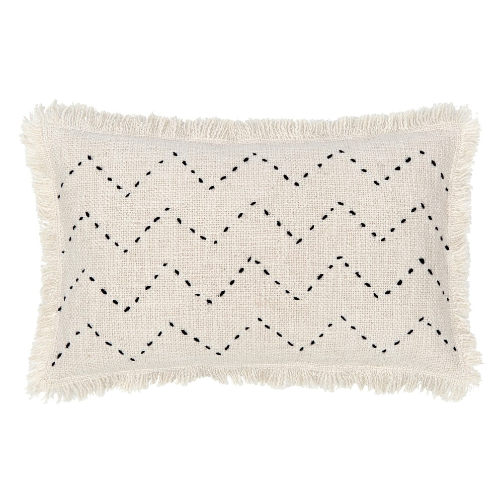Față de pernă decorativă din bumbac westwing collection heli, 30 x 50 cm, bej
