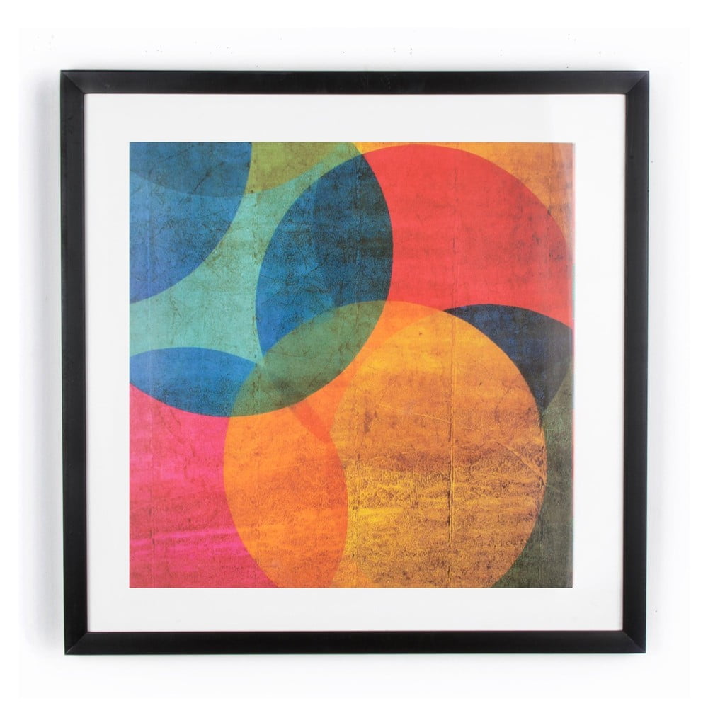 Poza Tablou Graham & Brown Neon Circle, 50 x 50 cm