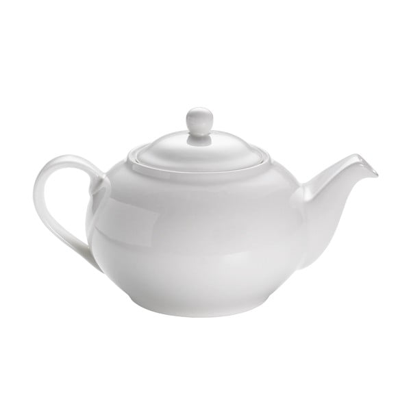 Ceainic din porțelan Maxwell & Williams Basic, 1 l, alb