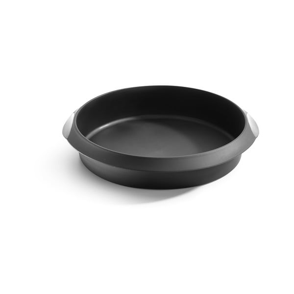 Formă din silicon pentru copt Lékué, ⌀ 26 cm, negru