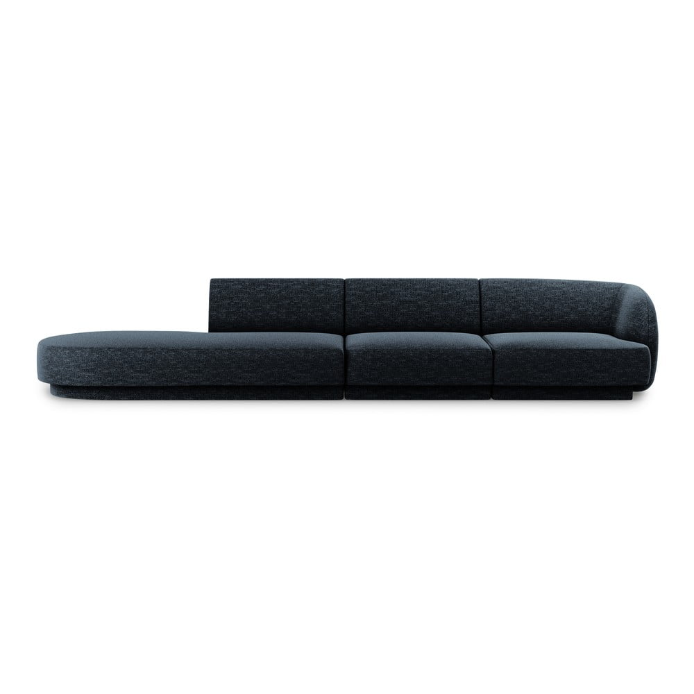 Canapea albastru-închis 302 cm Miley – Micadoni Home 302 imagine noua