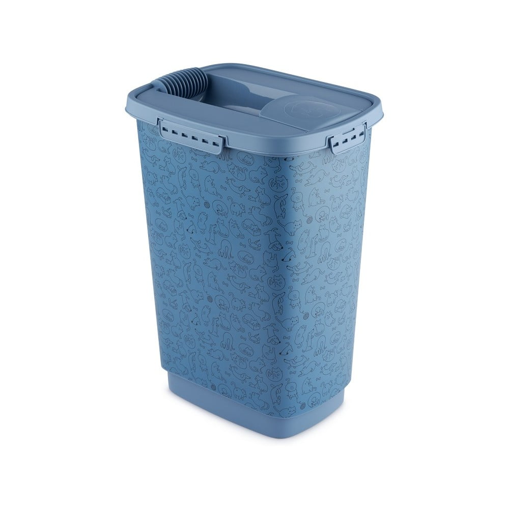 Container pentru granule pentru animale albastru 25 l Cody - Rotho