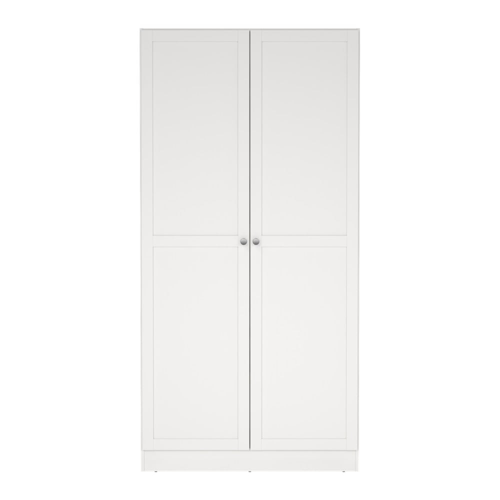 Șifonier alb 99x200x62 cm Billund – Tvilum