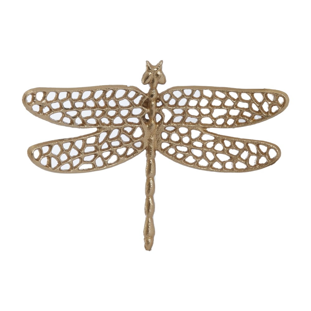 Decorațiune de perete din metal 24x17,5 cm Dragonfly – Light & Living