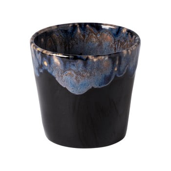 Ceașcă pentru espresso din gresie ceramică costa nova, 200 ml, negru - albastru