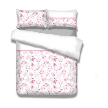 Lenjerie de pat din flanel ameliahome sweet dreams, 135 x 200 cm