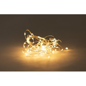 Ghirlandă luminoasă cu led și baterie luuka, 100 becuri