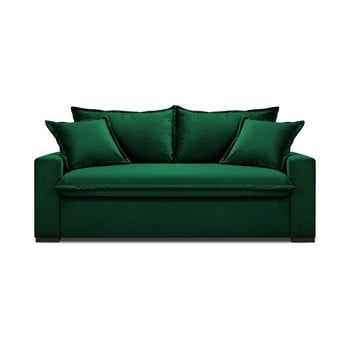 Canapea extensibilă kooko home mezzo, verde închis