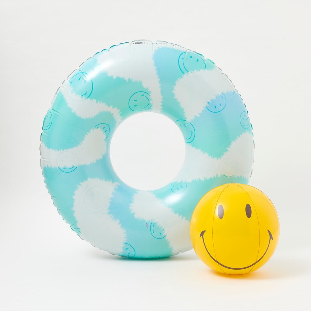 Set colac și minge gonflabile Sunnylife Smiley Smiley bonami.ro