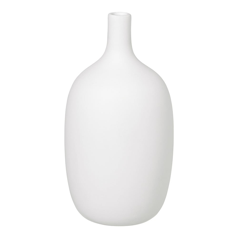 Poza Vaza din ceramica Blomus Ceola, inaltime 21 cm, alb