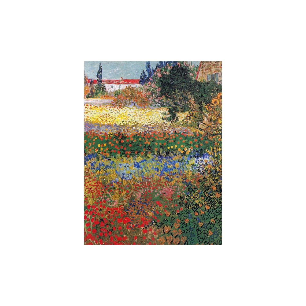 Reproducere tablou Vincent van Gogh – Flower Garden, 60 x 45 cm bonami.ro imagine 2022