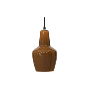 Lustră din sticlă bepurehome syrup, ø 22 cm, maro