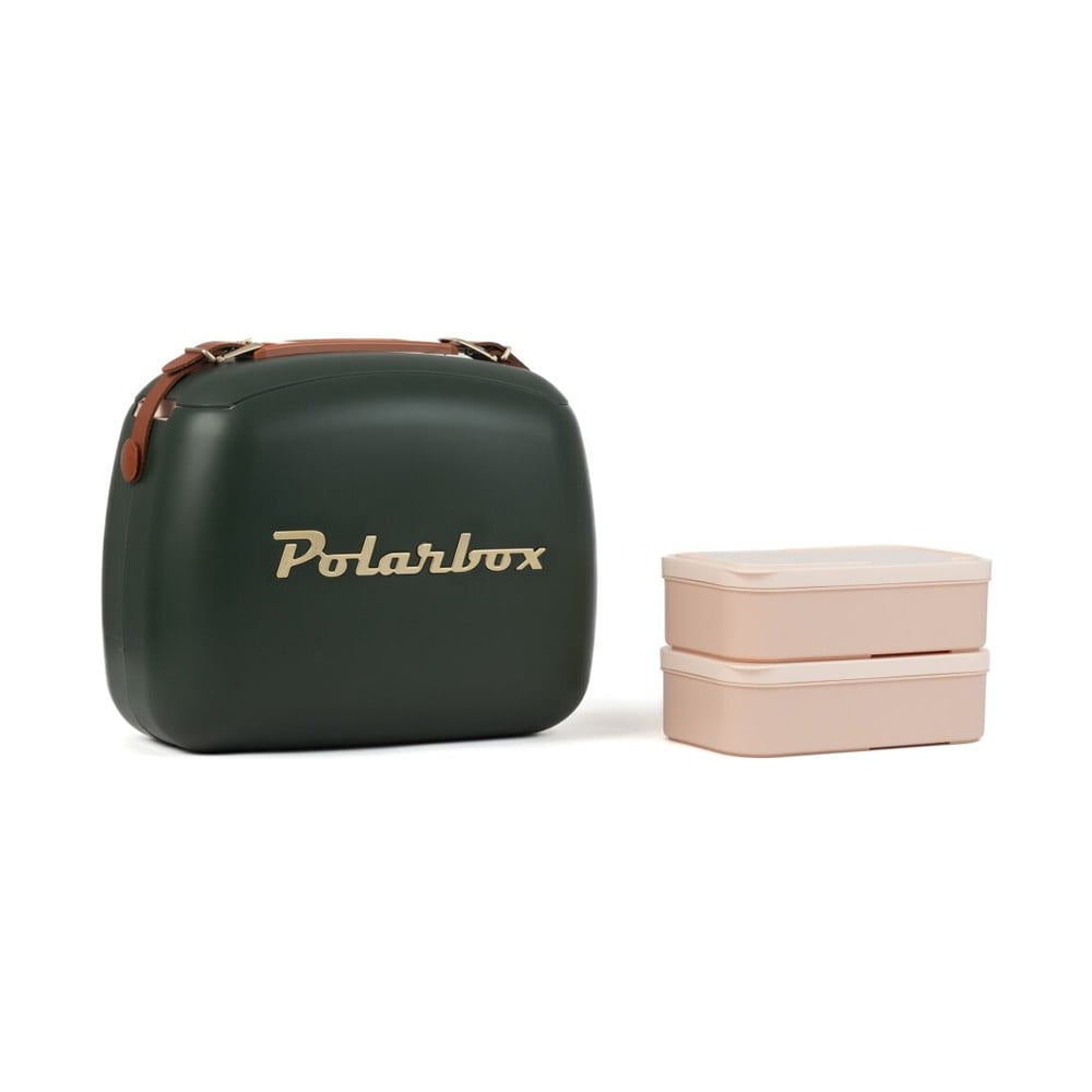 Cutie termoizolantă verde-închis 6 l Classic Gold – Polarbox