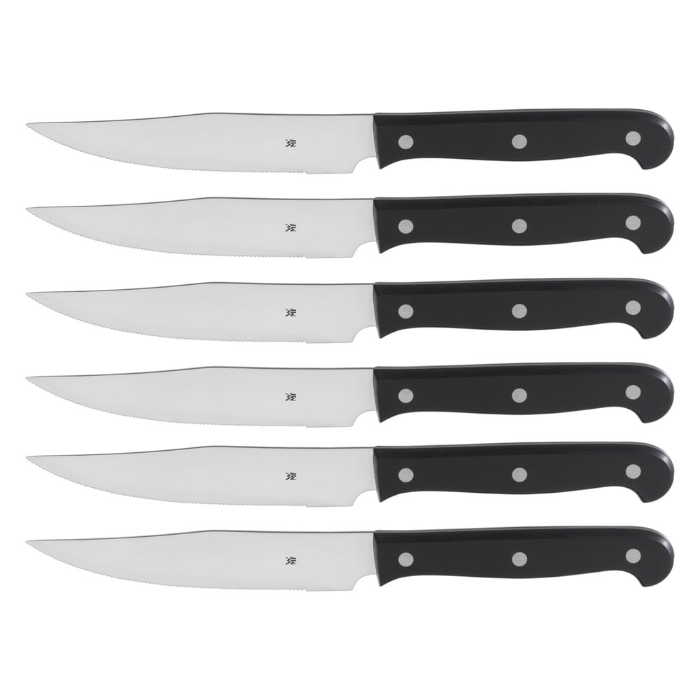 Set 6 cuțite din oțel pentru friptură WMF Kansas bonami.ro