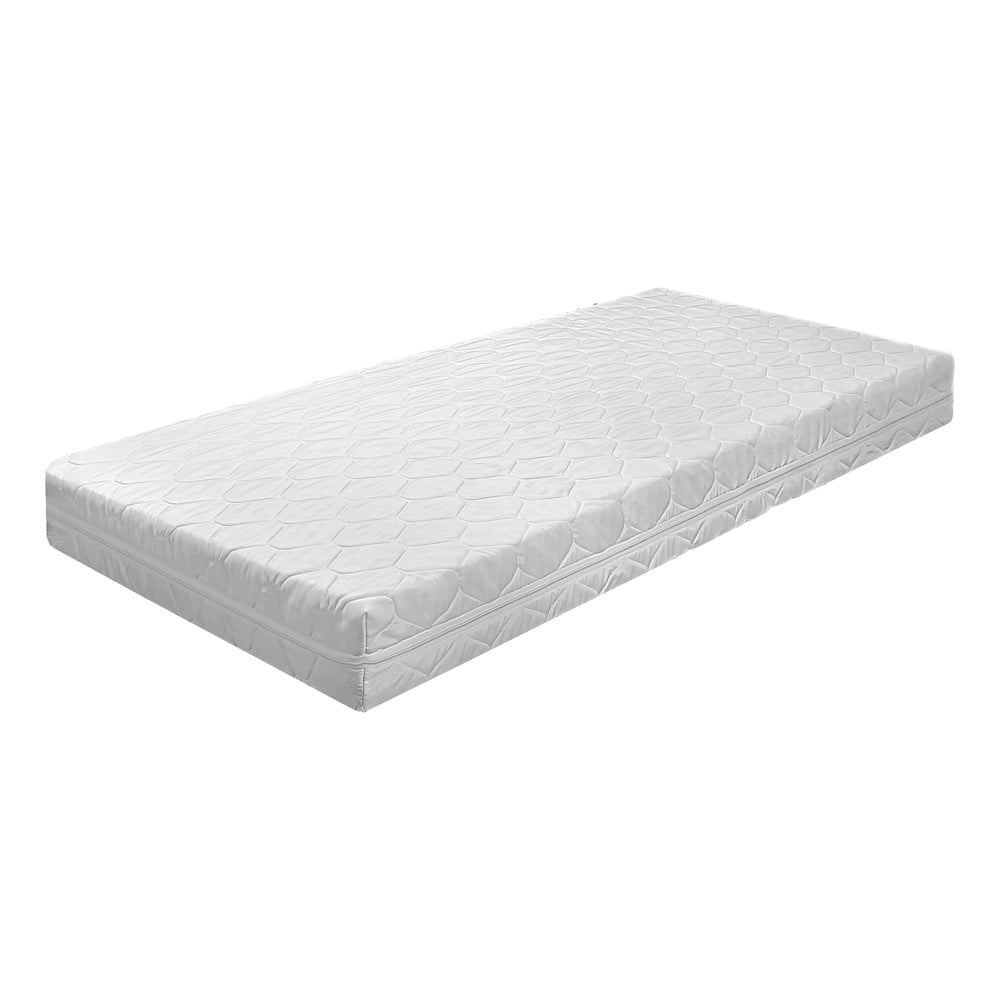 Saltea pentru copii mediu-fermă din spumă 90x190 cm Basic Comfort – BENAB