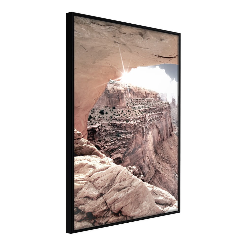 Poster cu ramă Artgeist Beauty of the Canyon, 20 x 30 cm Artgeist imagine 2022