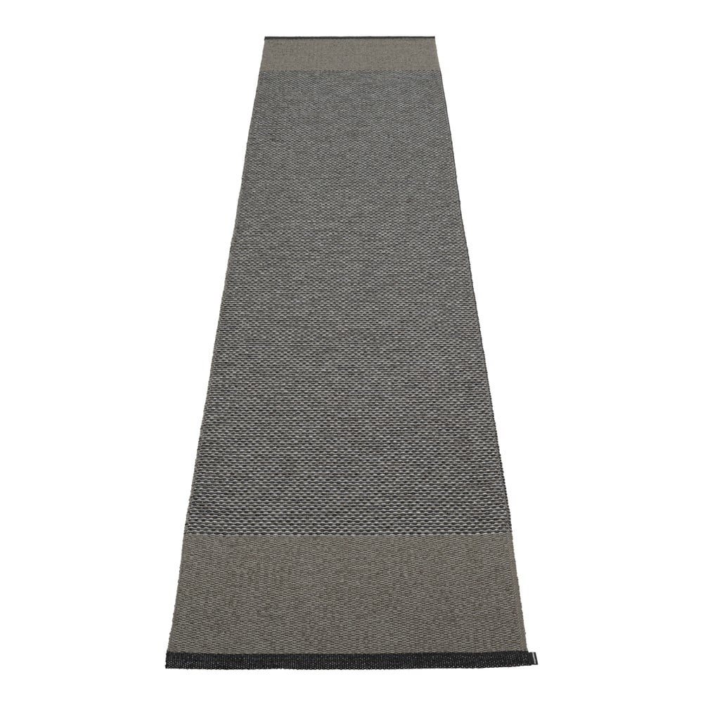 Covor tip traversă pentru interior și exterior gri antracit 70x300 cm Edit Charcoal – Pappelina