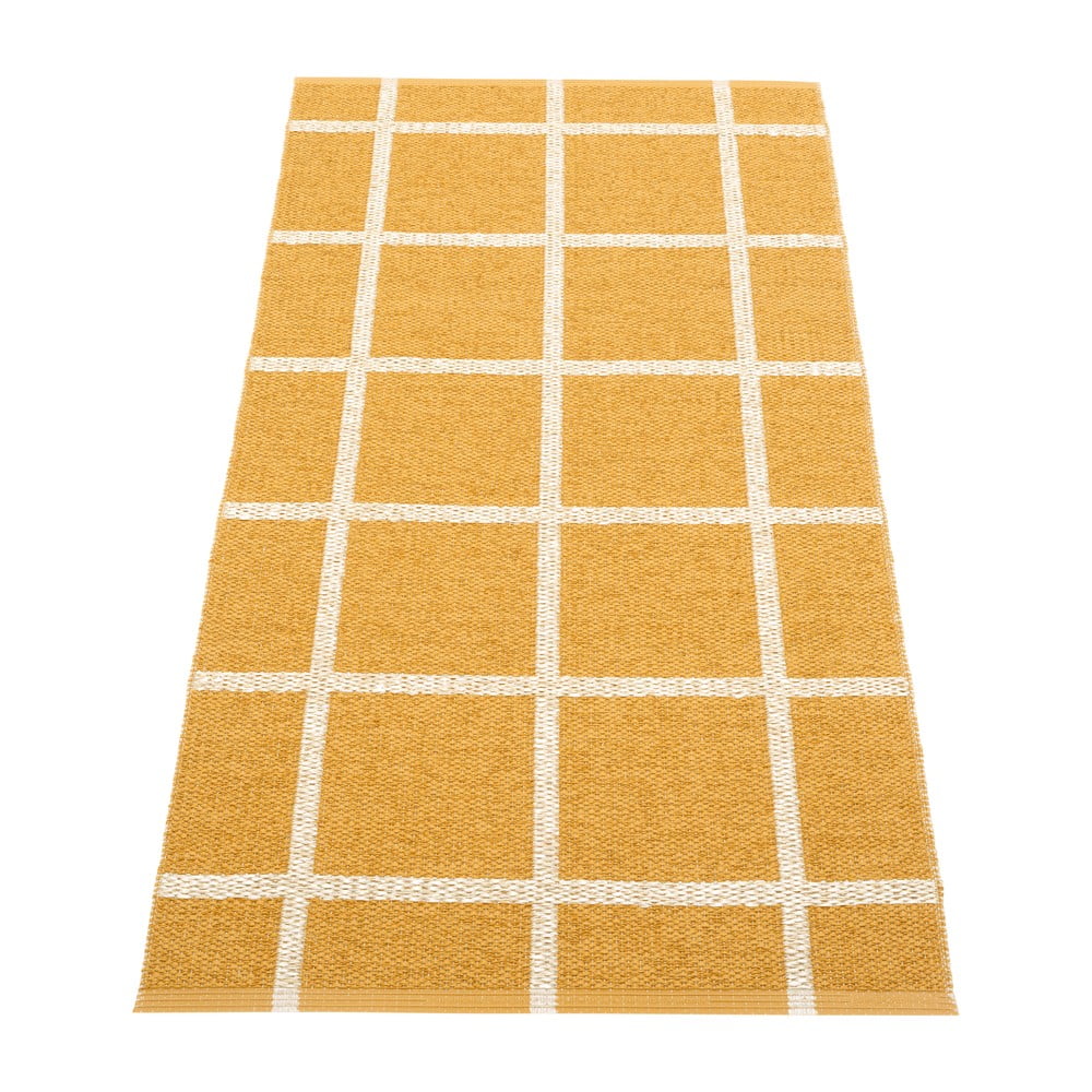 Covor tip traversă pentru interior și exterior galben ocru 70x150 cm Ada Ochre – Pappelina