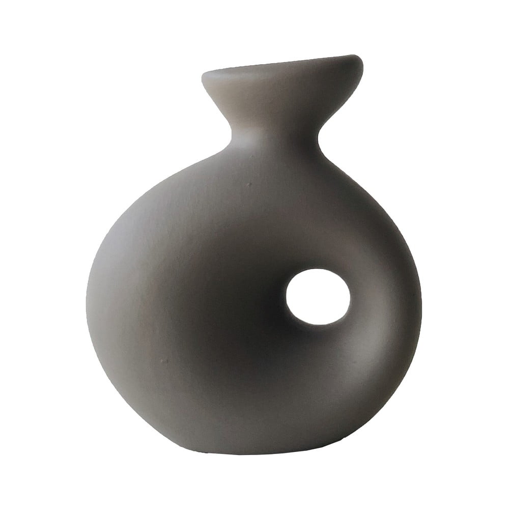 Vază din ceramică Rulina Delta, maro – gri bonami.ro imagine 2022