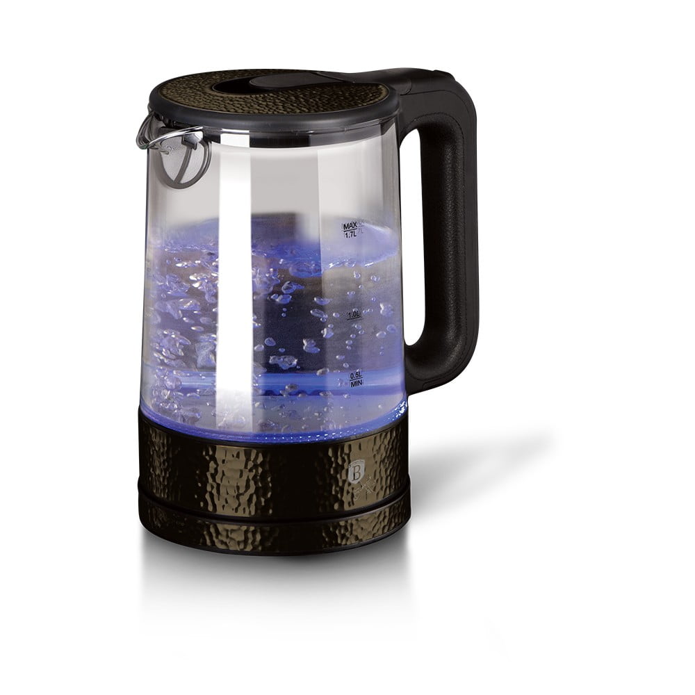 Ceainic electric negru 1,7 l primal gloss collection - berlingerhaus