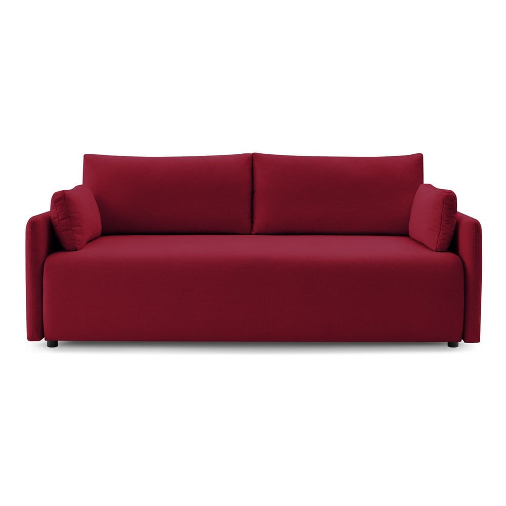 Canapea burgundy extensibilă 211 cm Marcel – Bobochic Paris