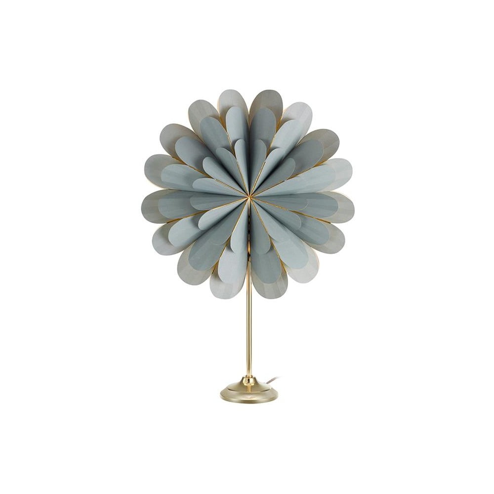 Decorațiune luminoasă markslöjd marigold, înălțime 68 cm, gri