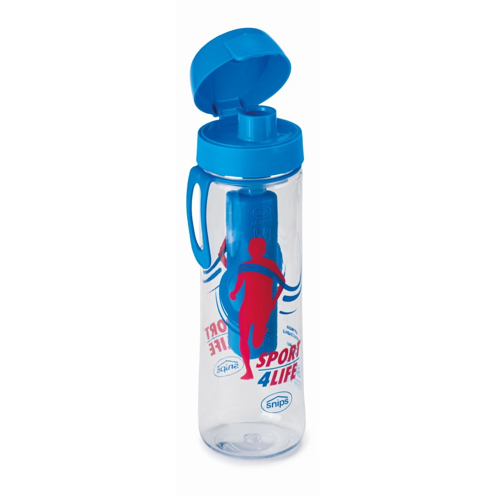 Sticlă de apă cu infuzor Snips Sport, 750 ml, albastru bonami.ro