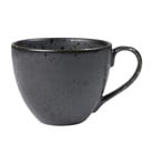 Ceașcă din gresie ceramică Bitz Mensa, 460 ml, negru