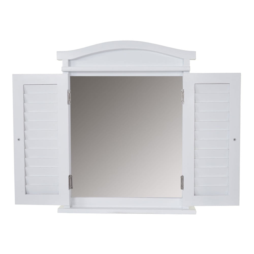  Oglindă de perete Mendler Shabby Window, alb
