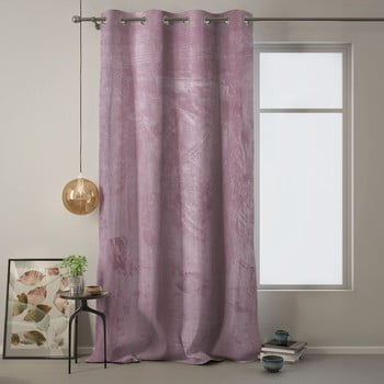 Draperie ameliahome velvet, 140 x 270 cm, roz
