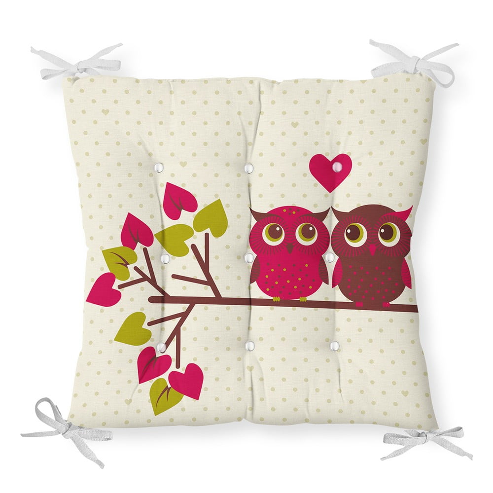 Pernă pentru scaun Minimalist Cushion Covers Lovely Owls, 40 x 40 cm bonami.ro