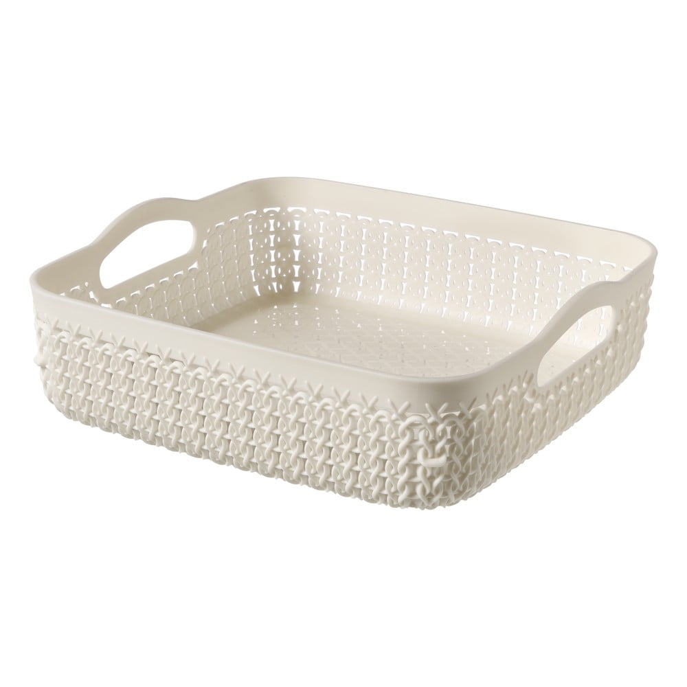 Organizator alb curver knit, 23,4 x 23,2 cm