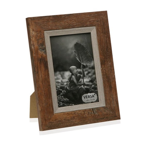 Ramă foto din lemn pentru fotografie Versa Madera Marron, 17 x 22 cm