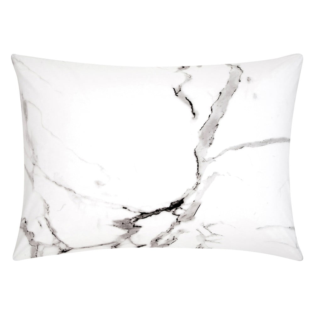 Față de pernă decorativă din bumbac percale Westwing Collection, 50 x 70 cm, alb