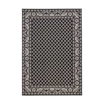 Covor adecvat pentru exterior bougari royal 115 x 165 cm, negru - crem