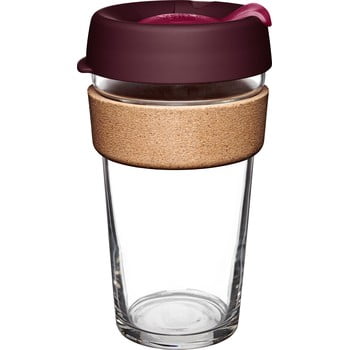 Cană de voiaj cu capac keepcup kangaroo paw cork, 454 ml