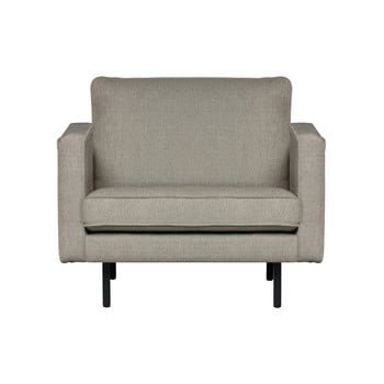 Fotoliu BePureHome Rodeo, gri deschis